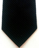 Private Stock Black Twill Hand-Made Silk Tie