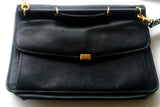 Kolte of Italy- Black Leather Attache Case