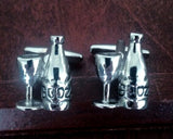 New- Cocktail 'Booze' Novelty Cuff Links