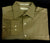 New- Joseph Abboud Brown Cotton Dress Shirt- Size (16.5 x 34/35)