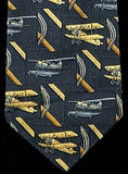 New- Robert Talbott Airplane Novelty Silk Tie