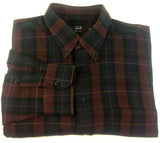 Ike Behar- Purple Plaid Fashion Shirt- Size XL