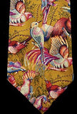 Vintage Countess Mara 'Birds of Paradise' Silk Tie