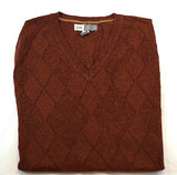 New- Joe-Joseph Abboud Cotton V-Neck Sweater Vest- size L