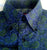 Vakkorama- Blue Paisley Fashion Shirt- size L