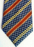 F.R. Tripler&Co Classic Stripe Silk Tie
