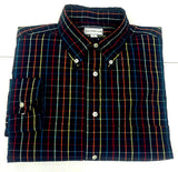 Maus & Hoffman- Blue BD Check Fashion Shirt- size L