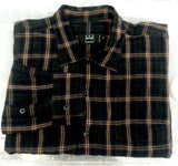Ike Behar Plaid Fashion Shirt- Size L