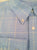 New- Talbot's for Men Blue/Gold BD Plaid Fashion Shirt- size L