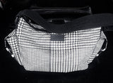 New- Lauren/Ralph Lauren B/W Houndstooth Plaid Purse