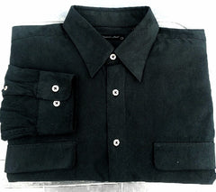 Windsor Lake Green Ultra Suede Fashion Shirt- Size L