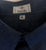 Zanella Blue End-on-End Cotton BU Fashion Shirt- size XL