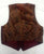 Vintage Women's Arizona Jean Co- Burgundy 100% Suede Leather Fashion Vest- size XL