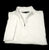 New- Bobby Jones Players- White Cotton- 1/4 Zip High Crew Knit Polo Shirt- size L