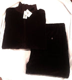 New- American Essentials Brown Velour Loungewear/Tracksuit- size L