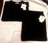 New- American Essentials Lounge Wear- Black 100% Cotton 2 Piece Set- size XL