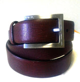 New- 'Tumi' Brown Leather Casual Fashion Belt- size 36
