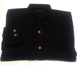 Windsor Lake Black Ultra Suede Fashion Shirt- Size L