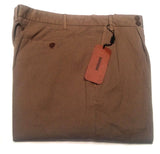 New- Missoni of Italy- Khaki/Rose Micro-Ribbed Cotton Trousers- size (52) 36