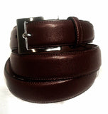 New- Brown Handcrafted 100% Genuine Leather Dress Belt- size 44