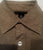 New- Banana Republic Brown/Tan Woven Fashion Shirt- size S