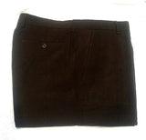 New- Banana Republic-Brown Brushed Cotton Twill Fashion Trousers- size 35x32