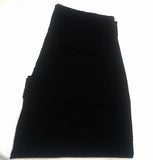 New- Banana Republic-Black Cotton Stretch Chino Trousers- size 34x32