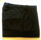 Gala Slacks of Canada- Olive Flannel Wool Dress Trousers- size 38x30