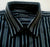 New- 7 Diamonds-Blue/Black Stripe Embroidered Fashion Shirt- size M