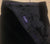 Ralph Lauren Purple Label Italy- Black Cotton Micro-Corduroy Pleated Fashion Trousers- size 34x31