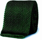 New- Brooks Brothers Makers- Green Silk Italian Knit Tie