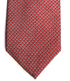 Robert Talbott- Red/White/Blue Check Silk Tie- (Extra Long)