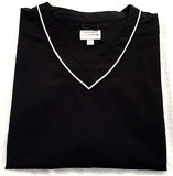 New- Cutter & Buck/CB WindTec- Black V-Neck Pullover Golf Vest- size XL/TG