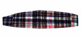 Vintage Madras Plaid 100% Cotton Cumberbund
