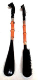 Vintage 'Horse-Head' Shoe-Horn and Brush Set