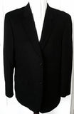 Tasso Elba- Black 100% Camelhair Sport Coat- Size 42R