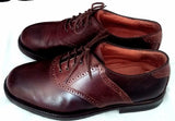 Florsheim 'Ease'-Brown 100% Leather Saddle Buck Shoes- size 11M