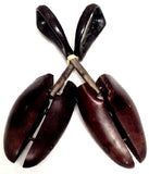 Vintage 'Travel Trees' Wooden Shoe Keepers- Size XL