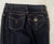 Women's Moschino Jeans of Italy-Black,Cotton Denim Jeans- size (31x31)