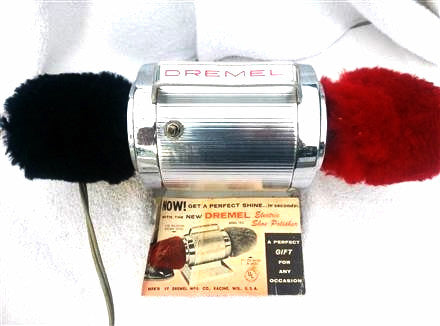 Vintage dremel hot sale shoe polisher