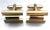 Vintage Gold Bar Cuff Links