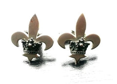 Vintage Fleur-de -Lis Cuff Links