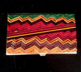 Painted Business Card Holder