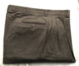 New- Gala Slacks of Canada-Olive Cotton/Tencel Twill Casual Trousers- size 38x30