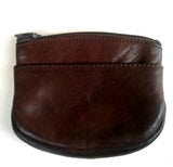 Vintage Leather Pocket Coin Pouch