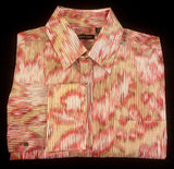 Kenneth Cole- 70's Retro- Vintage Style Shirt- Size XL