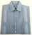 New- Hugo Valentino Blue Cubana Fashion Shirt- size L