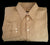 Kenneth Cole-Tan Ultra Suede Fashion Shirt- Size L
