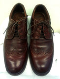 Johnston & Murphy Passport- Brown Casual Wing-Tip Oxford Shoes- size 8M