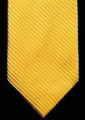 Private Stock Yellow Twill Hand-Made Silk Tie